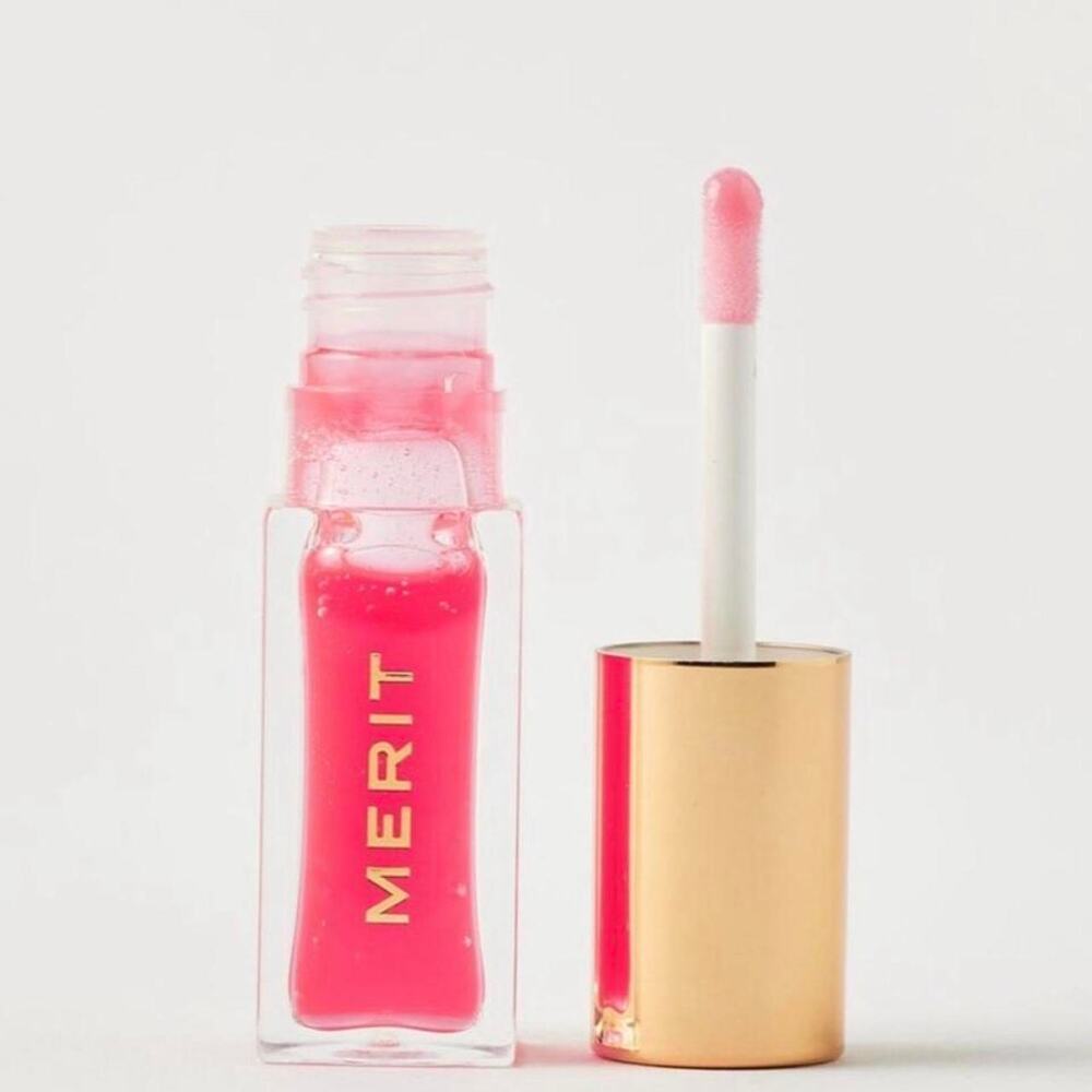 Merit Shade Stick Gelee Tinted Lip Oil In Les Deux